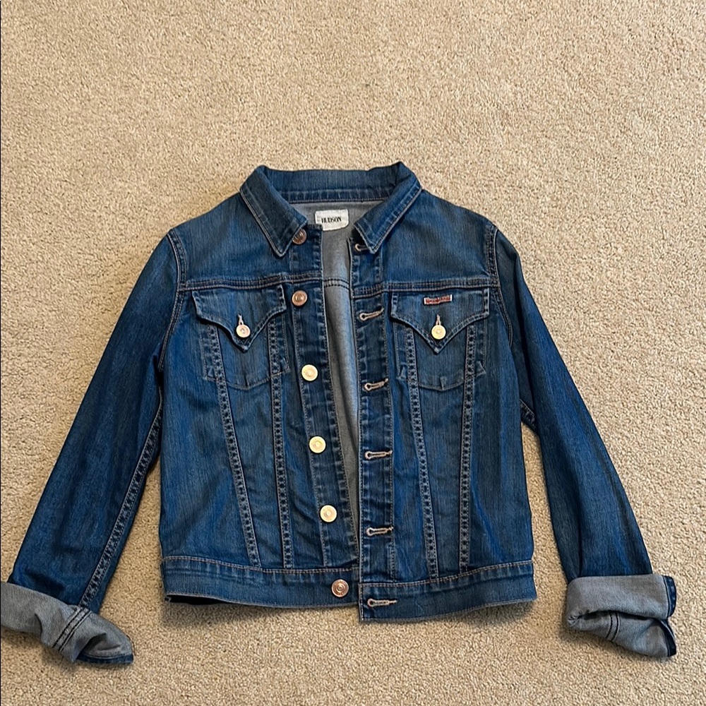Hudson Jeans Blue Jean Jacket Classic Denim Style